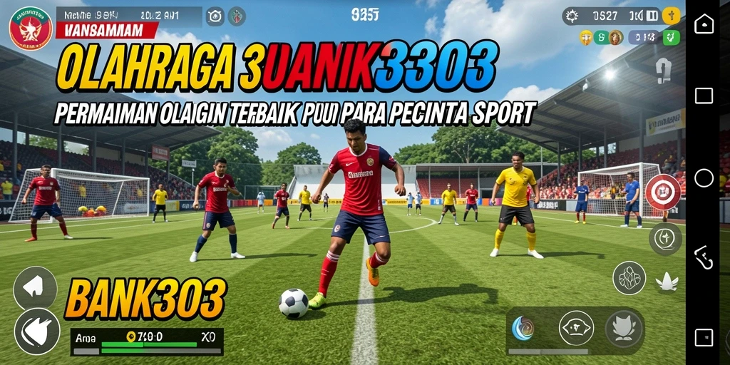 Gameplay mendebarkan dari BANK303 dengan aksi olahraga seru.