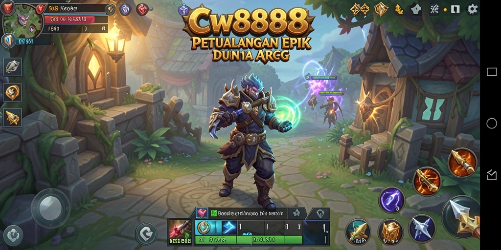 Tampilan menakjubkan dari gameplay ARPG CW8888 yang penuh aksi.
