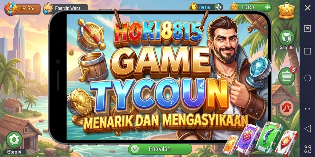 Tampilan gameplay menarik dari HOKI8815 yang penuh strategi Tycoon.