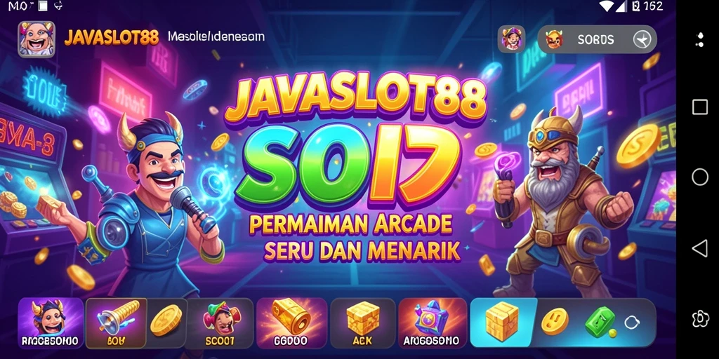 Screenshot utama JAVASLOT88 menampilkan gameplay yang mengasyikkan dan interaktif.