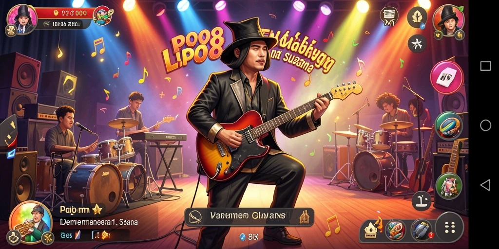 Tampilan gameplay LPO88 yang penuh warna dan interaktif.
