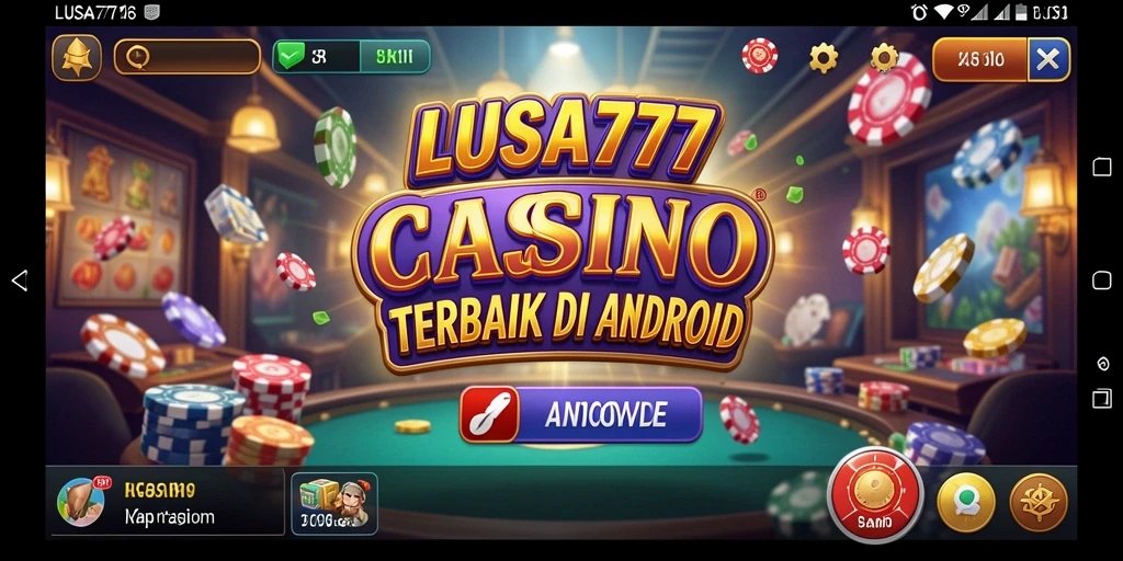 Tampilan gameplay menakjubkan dalam aplikasi LUSA777.