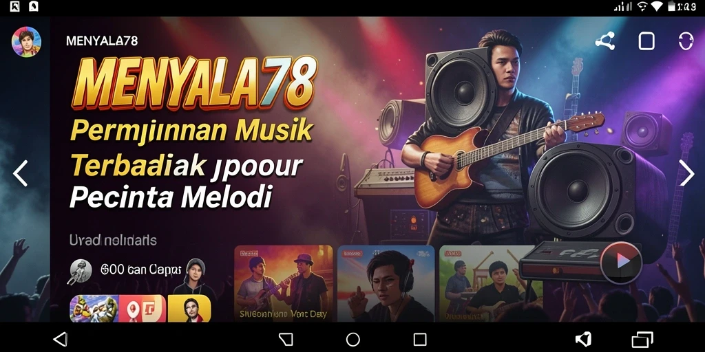 Tampilan menarik gameplay dan fungsi karaoke di MENYALA78.