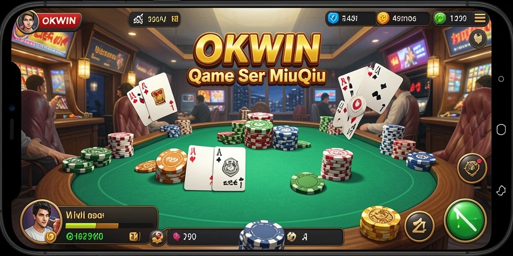 Tampilan gameplay QiuQiu yang seru dan mengasyikkan.