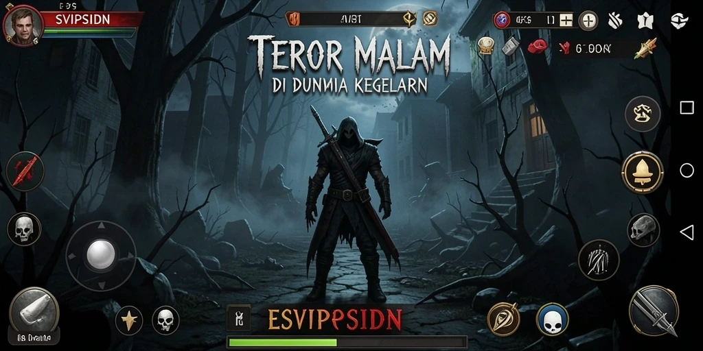 Gambaran menakutkan dari gameplay SVIPSIDN yang mendebarkan.