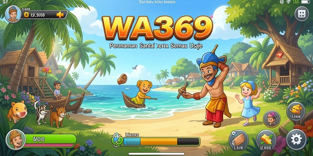 Tampilan gameplay santai WA369 yang menarik dan menyenangkan.