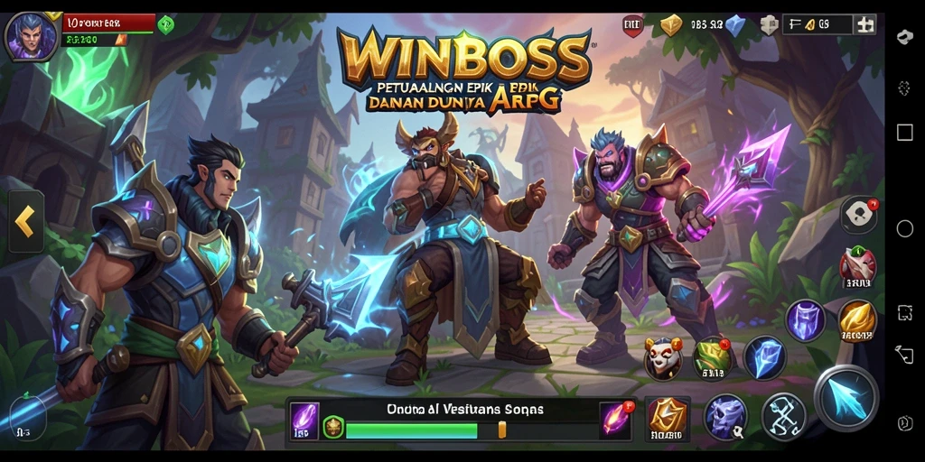 Gameplay seru dalam dunia petualangan ARPG yang luas dan menantang.
