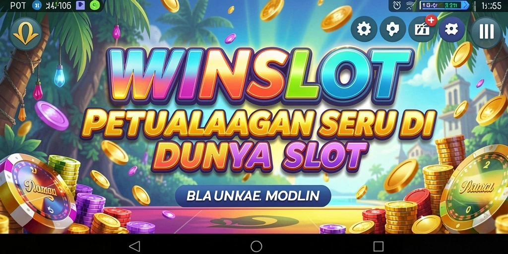 Tampilan gameplay seru dan berwarna dalam WINSLOT