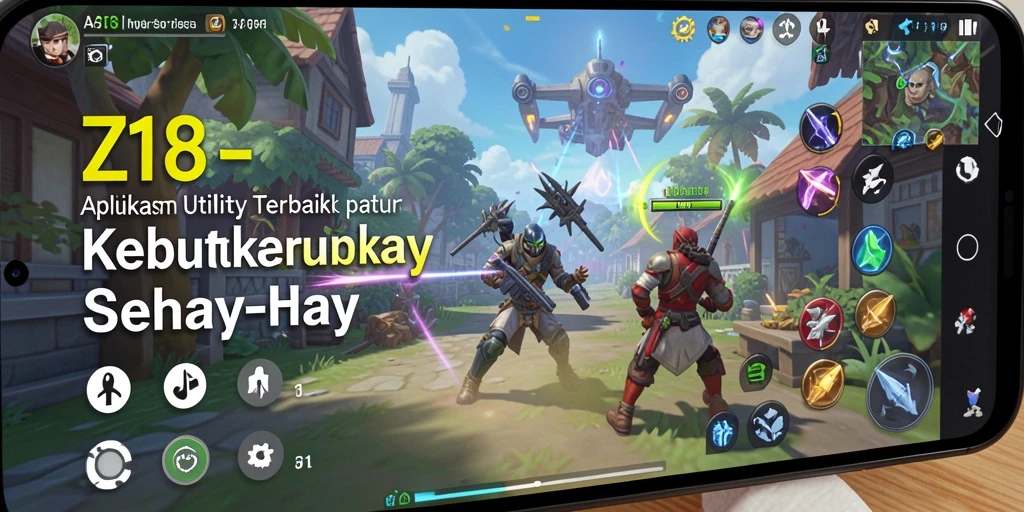 Tampilan antarmuka Z18 yang intuitif untuk manajemen tugas.